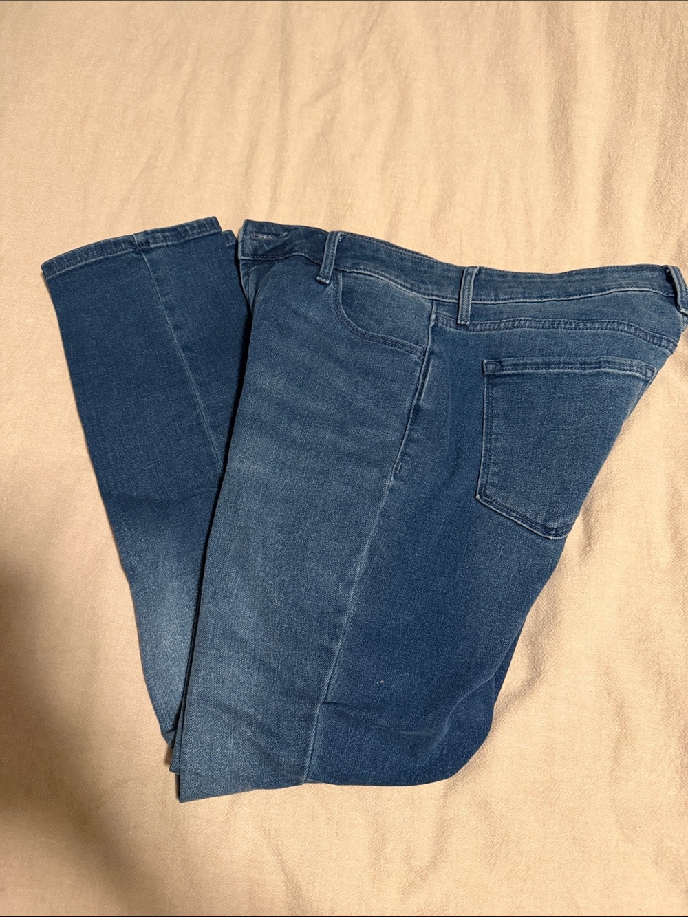 Old Navy Women's Straight Leg Jeans - Dark Blue Wash
